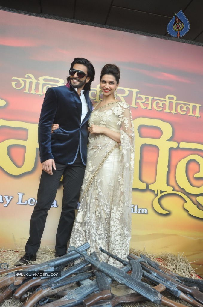 Ram Leela Film Trailer Launch - 52 / 57 photos