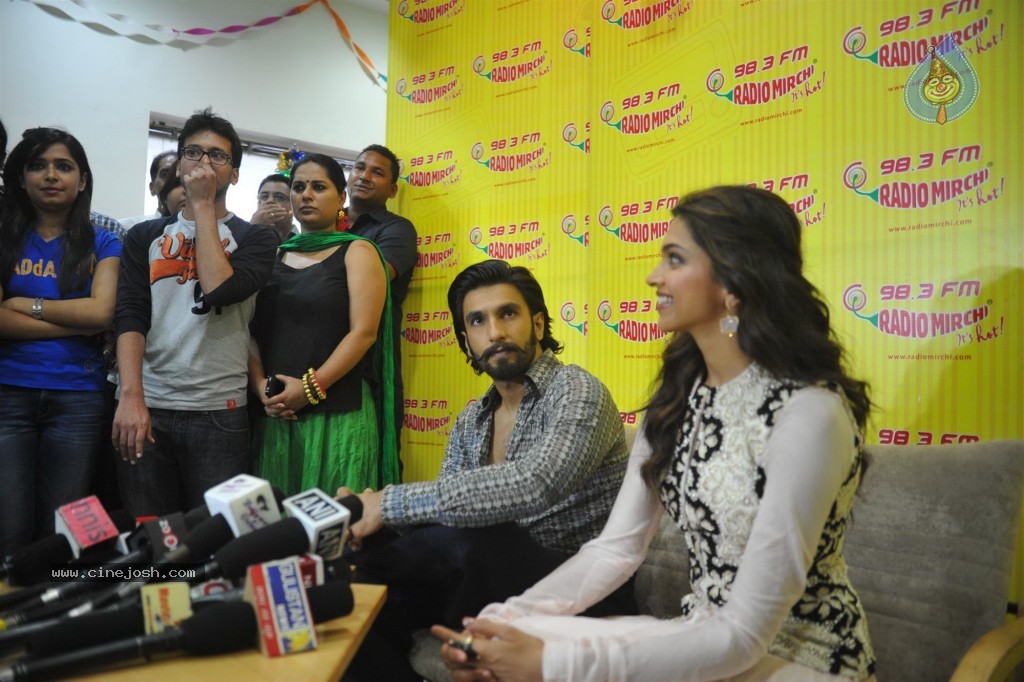Ram Leela Team at Radio Mirchi - 7 / 44 photos