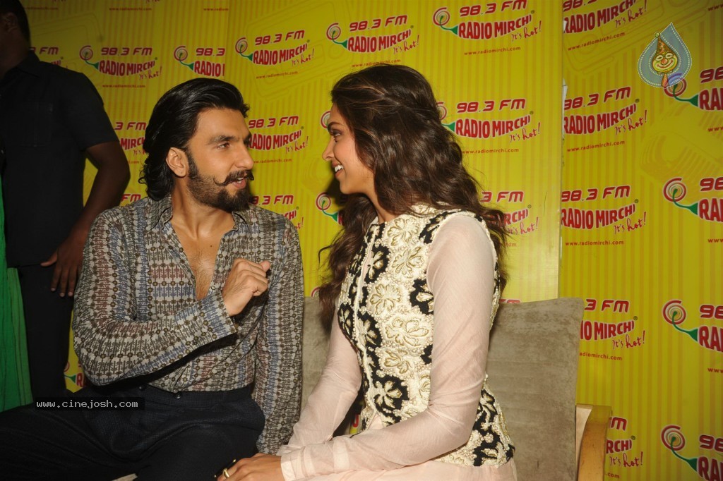 Ram Leela Team at Radio Mirchi - 14 / 44 photos