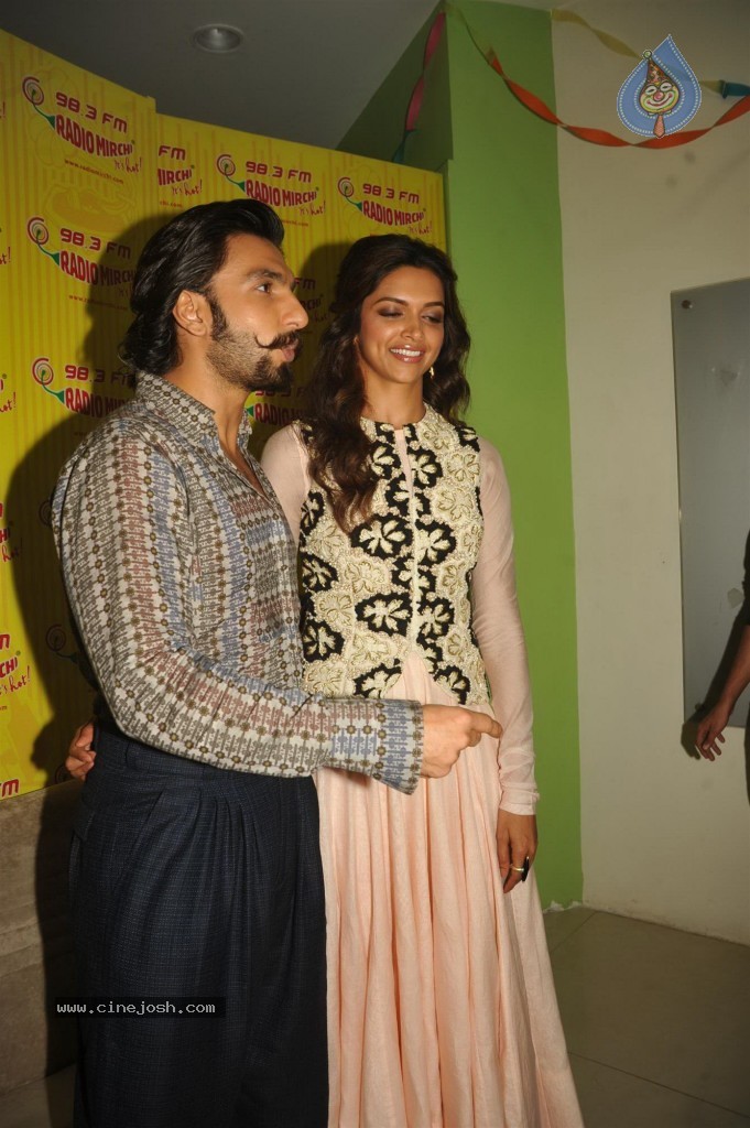 Ram Leela Team at Radio Mirchi - 16 / 44 photos