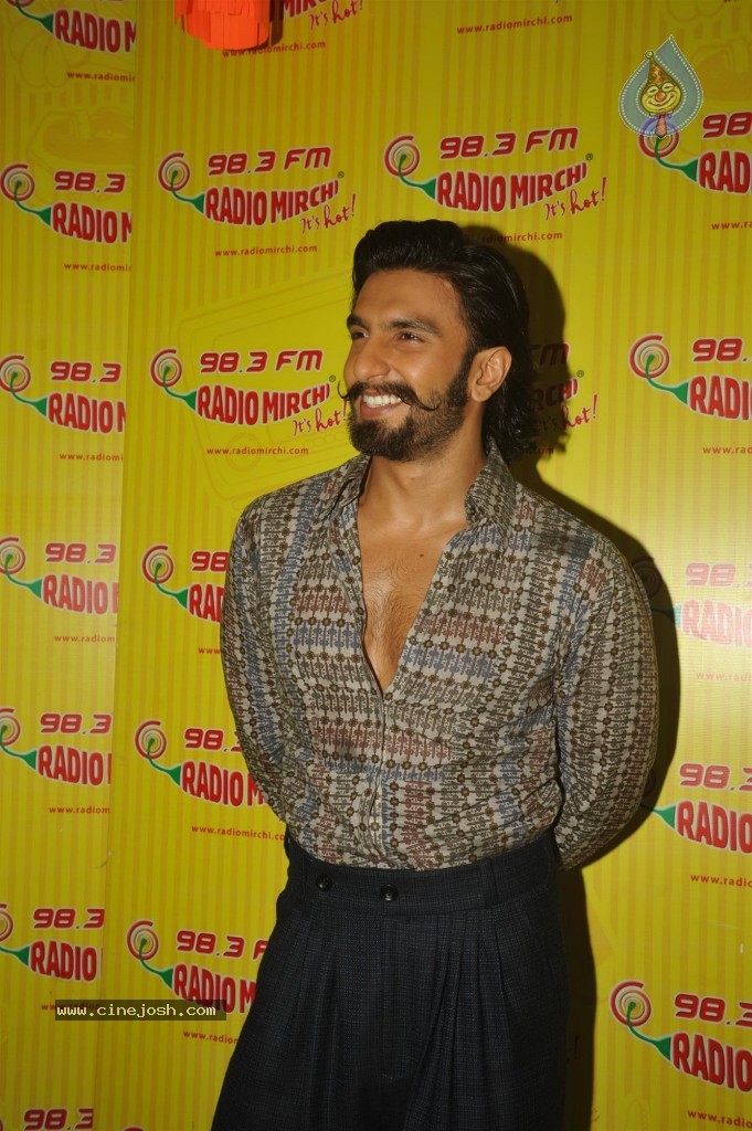 Ram Leela Team at Radio Mirchi - 22 / 44 photos