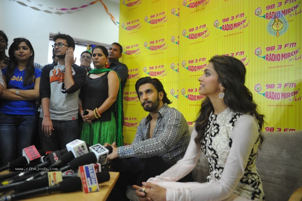 Ram Leela Team at Radio Mirchi - 26 / 44 photos