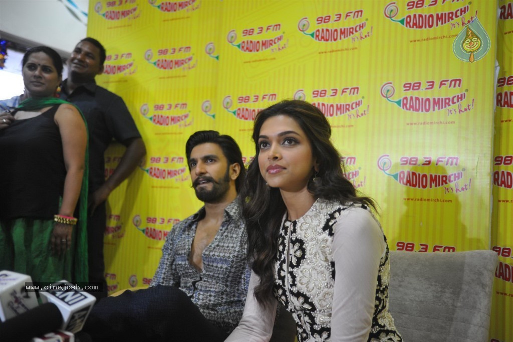 Ram Leela Team at Radio Mirchi - 28 / 44 photos