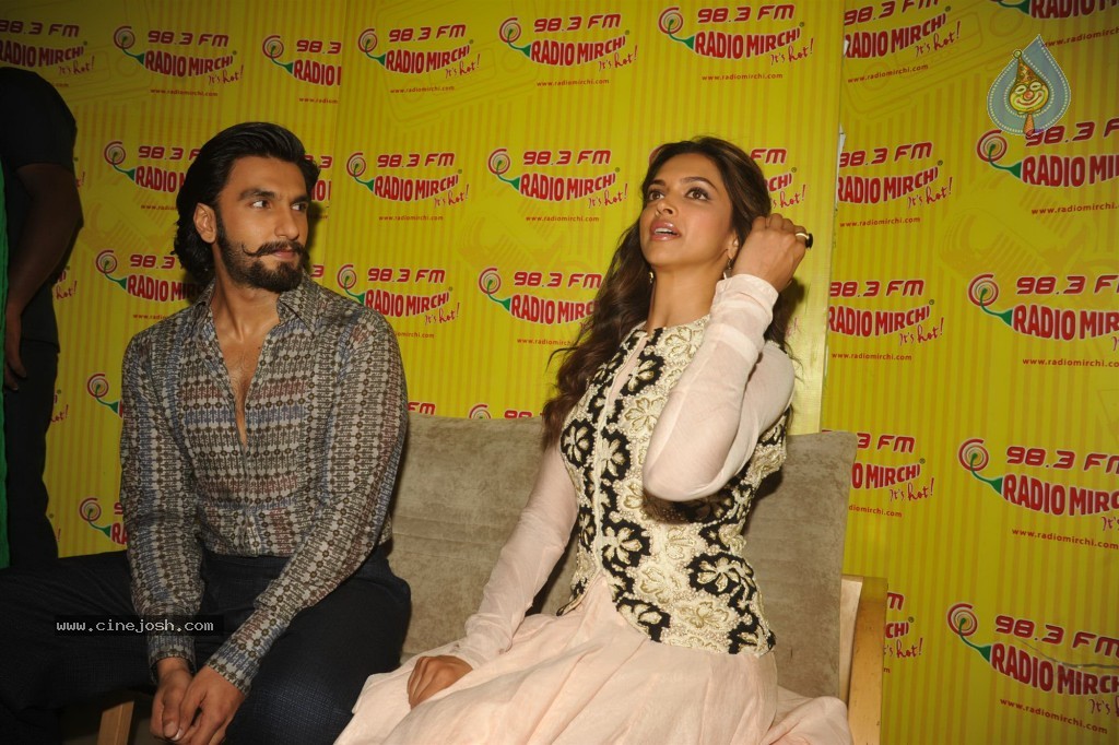 Ram Leela Team at Radio Mirchi - 29 / 44 photos