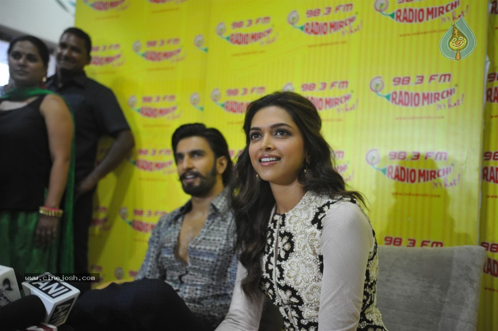 Ram Leela Team at Radio Mirchi - 31 / 44 photos