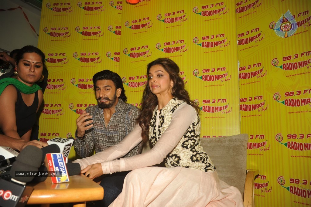 Ram Leela Team at Radio Mirchi - 39 / 44 photos
