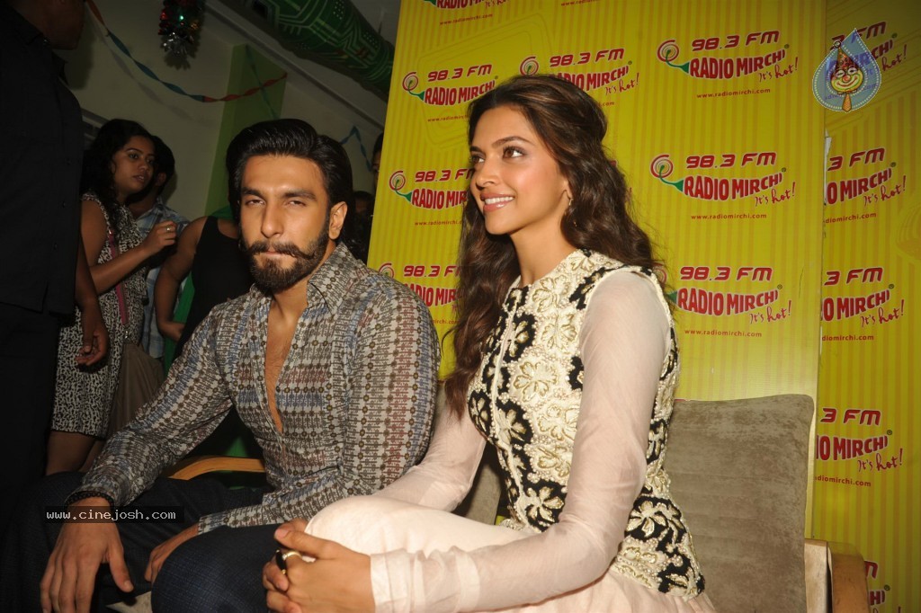 Ram Leela Team at Radio Mirchi - 42 / 44 photos
