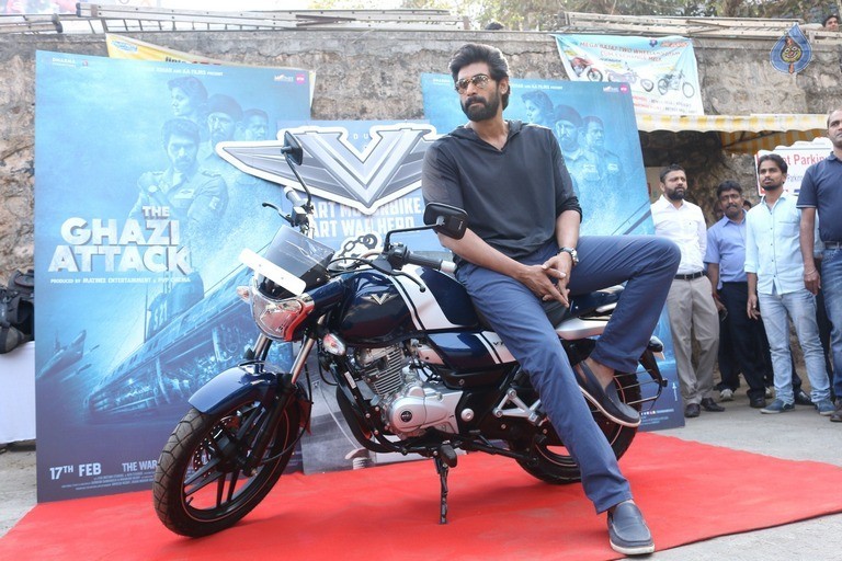 Rana Promotes The Ghazi Attack - 10 / 17 photos