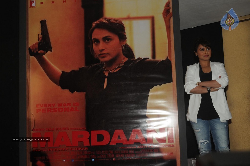 Rani Mukerji Launches Mardaani Film Trailer - 5 / 46 photos