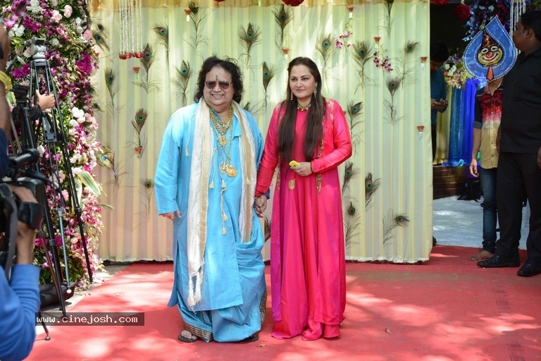 Rice Ceremony And Shower Of Bappi Lahiri Grandson Krishh Lahiri - 10 / 20 photos
