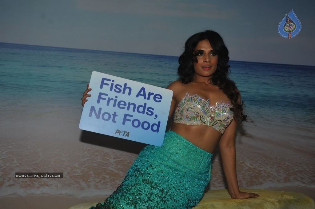 Richa Chadda Peta Vegetarian Ad Shoot - 6 / 36 photos