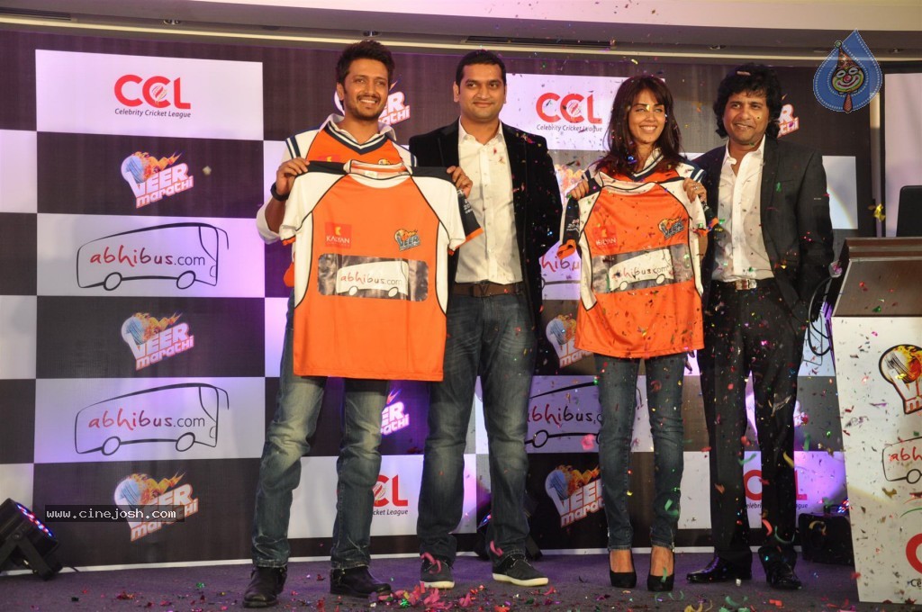 CCL Veer Marathi Team Announcement - 45 / 48 photos