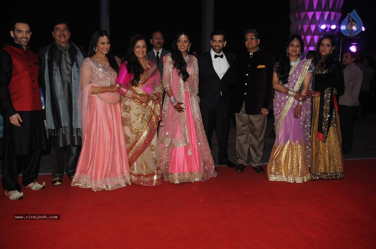Shatrughan Sinha son Kush Sinha Wedding Reception 02 - 45 / 90 photos