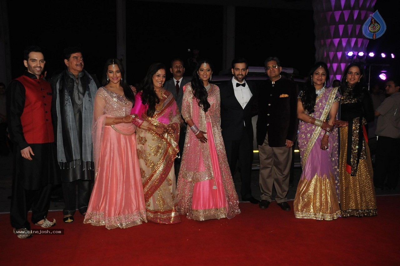 Shatrughan Sinha son Kush Sinha Wedding Reception 02 - 60 / 90 photos