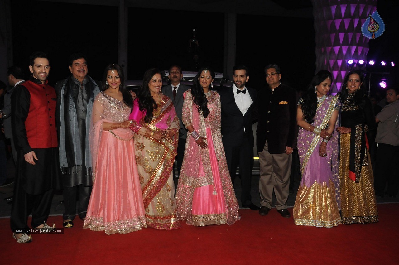 Shatrughan Sinha son Kush Sinha Wedding Reception 02 - 62 / 90 photos