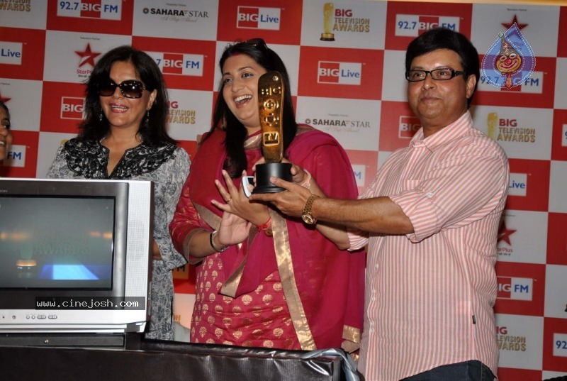 Smriti Irani at Big Television Awards Press Conference - 1 / 26 photos