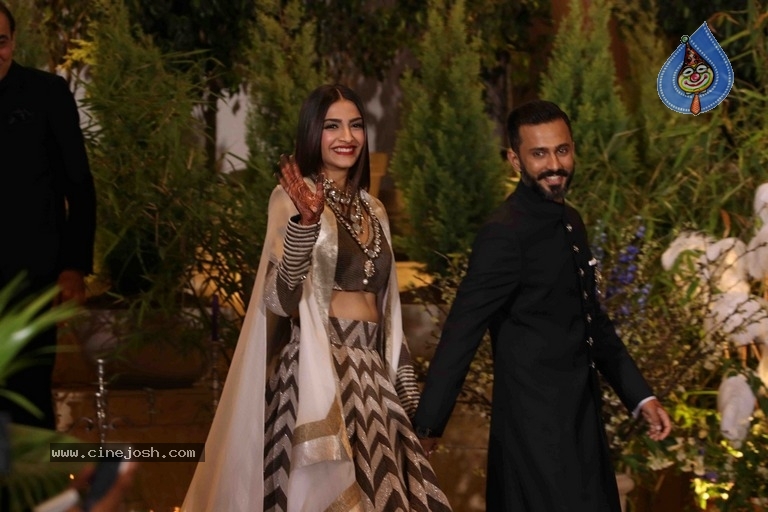 Sonam Kapoor And Anand Ahuja Wedding Reception Photos - 15 / 37 photos