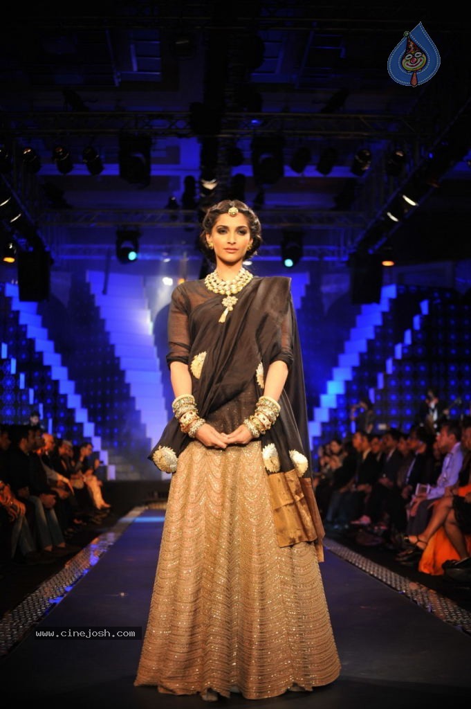 Sonam n Madhuri Dixit at IIJW 2012 - 43 / 48 photos