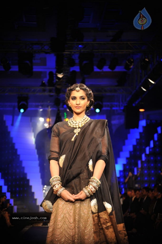 Sonam n Madhuri Dixit at IIJW 2012 - 46 / 48 photos