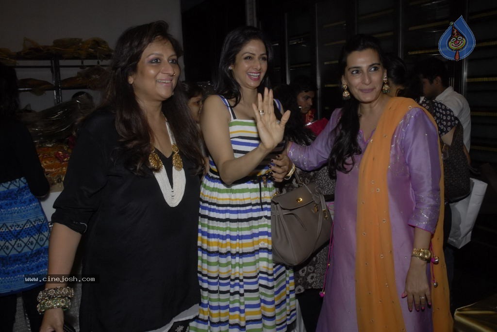 Sridevi at Trousseau Araaish Fund Raising Event - 37 / 45 photos