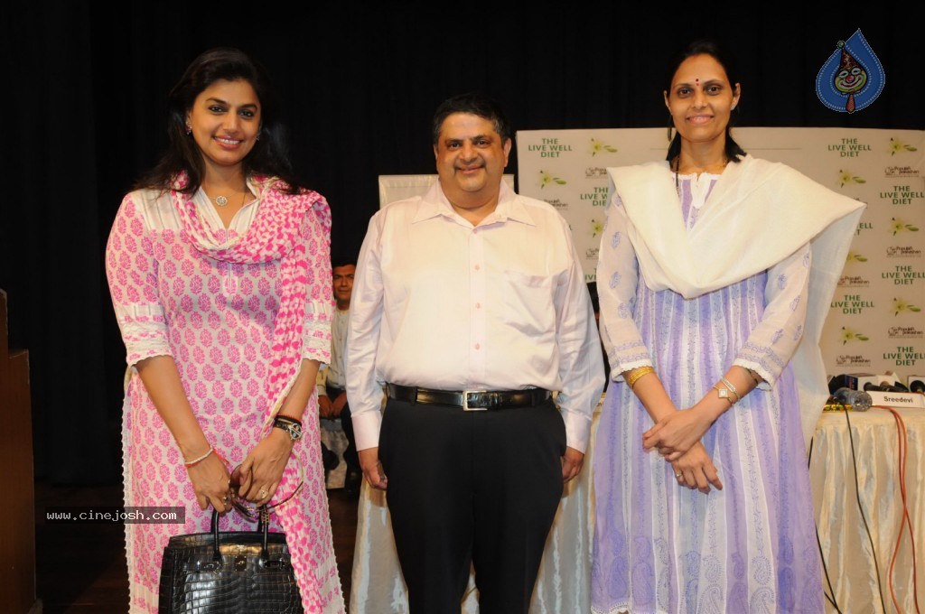 Sridevi Launches The Live Well Diet Book - 47 / 59 photos