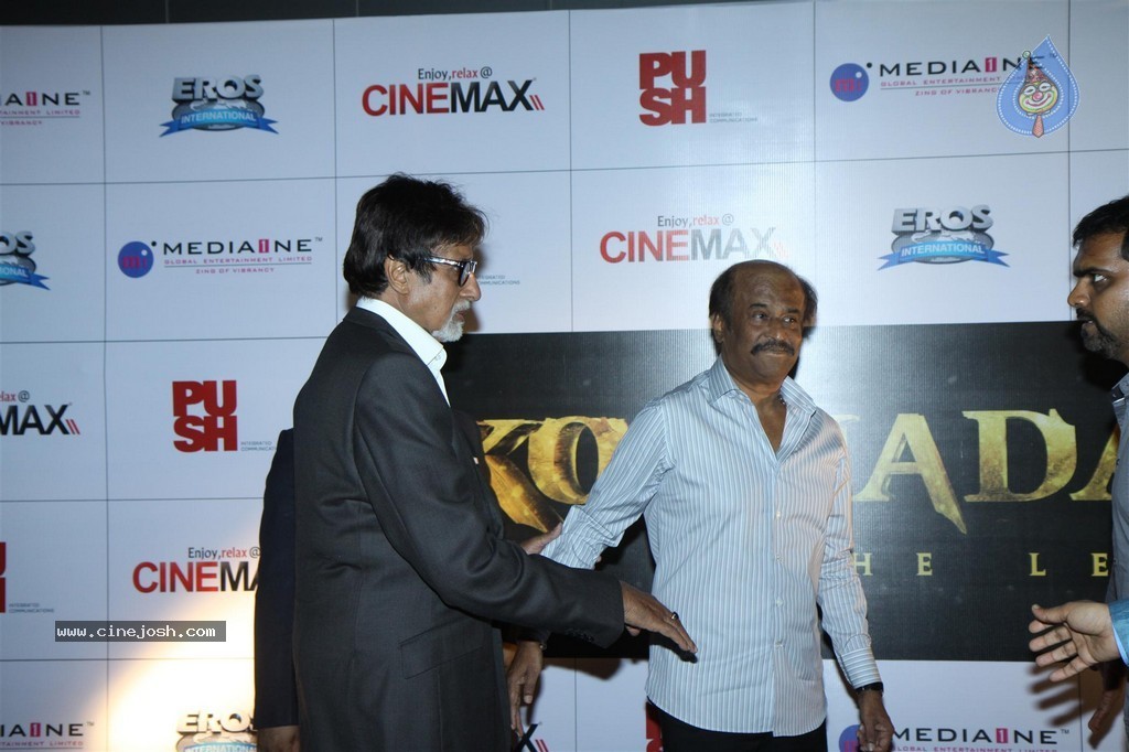 Stars at Kochadaiyaan First Look Launch - 50 / 113 photos