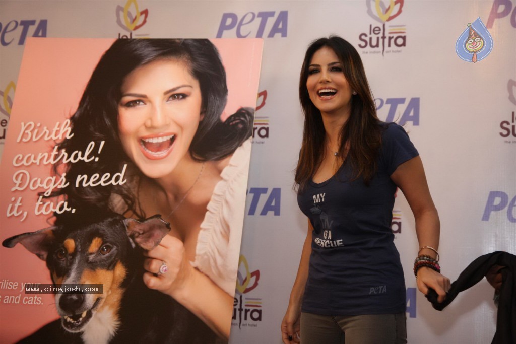 Sunny Leone Unveils PETA ad Campaign - 39 / 59 photos