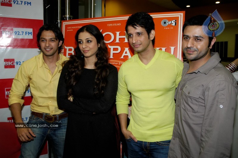 Tabu At Toh Baat Pakki Movie Promotions At BIG FM Studios - 13 / 20 photos