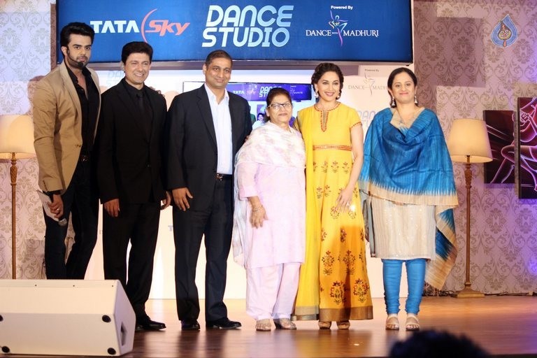 Tata Sky Launches Madhuri Dance Studio - 23 / 42 photos