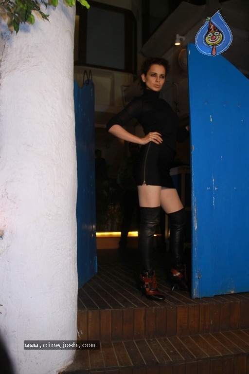 Team Of Film Mental Hai Kya Spotted At Olive Bandra - 10 / 12 photos