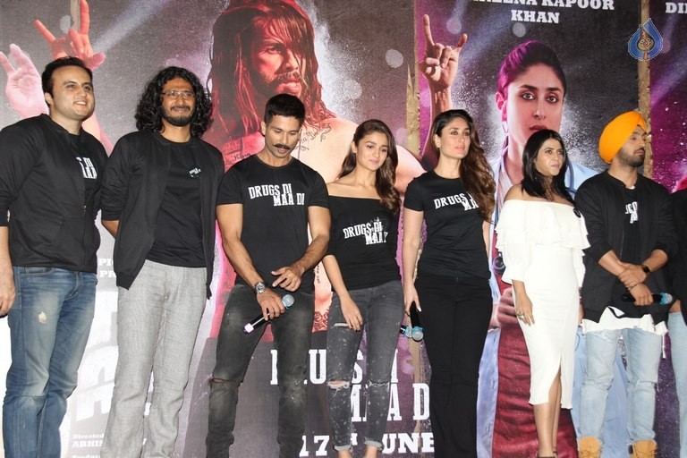 Udta Punjab Trailer Launch Photos - 6 / 42 photos