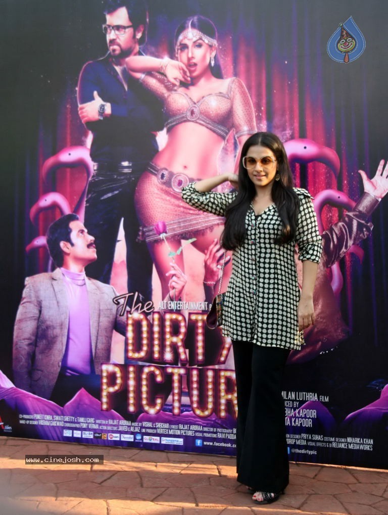 Vidya Balan Promotes The Dirty Picture Movie - 22 / 22 photos
