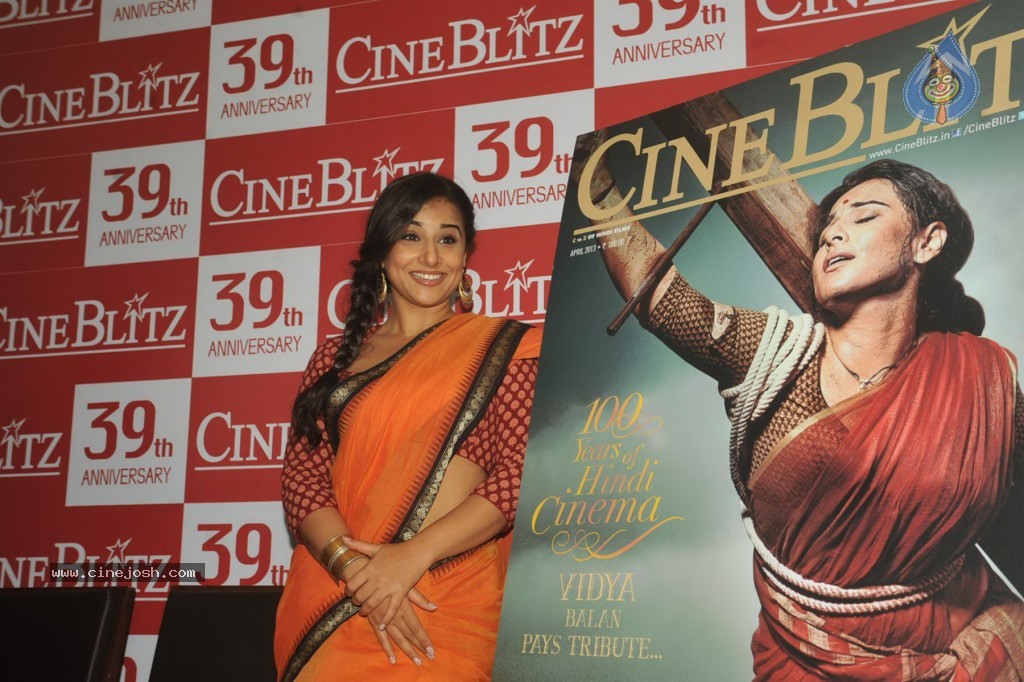 Vidya Balan Unveils Cine Blitz 39th Anniversary Issue - 32 / 57 photos