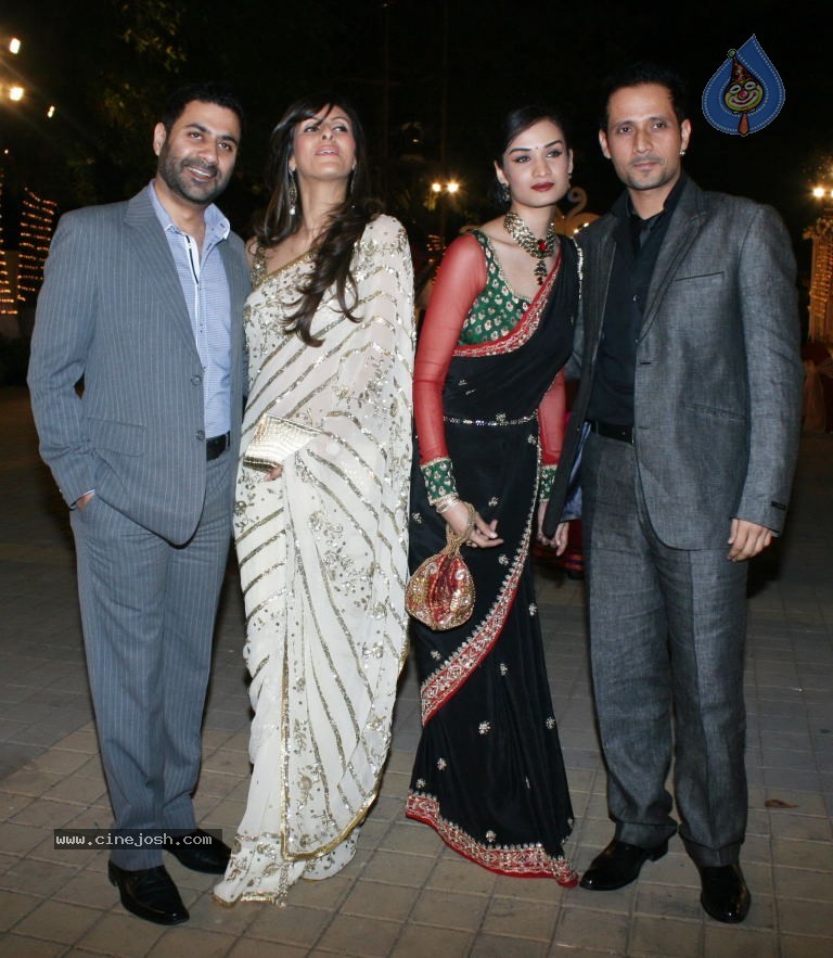 Vikaas Kalantri and Priyanka Chibber Wedding Reception - 38 / 148 photos