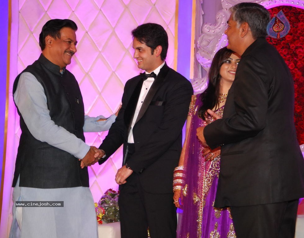 Vikaas Kalantri and Priyanka Chibber Wedding Reception - 118 / 148 photos