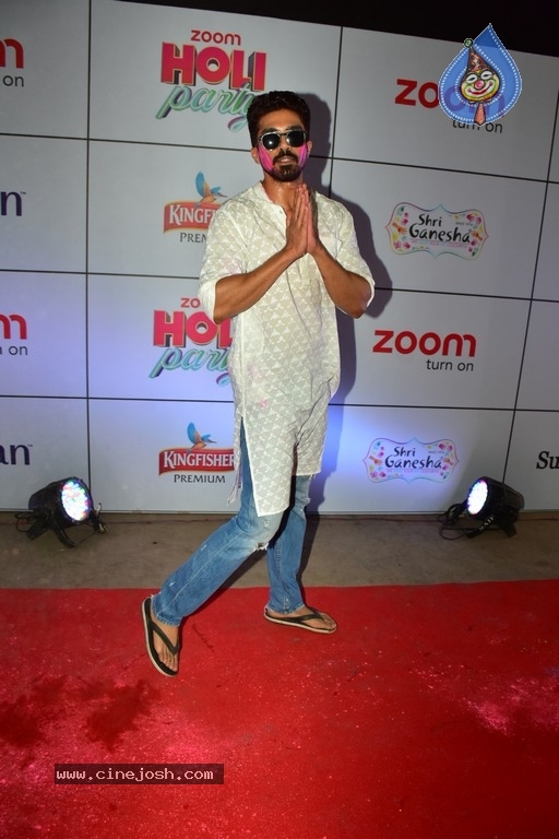 Zoom Holi Party Photos - 22 / 26 photos