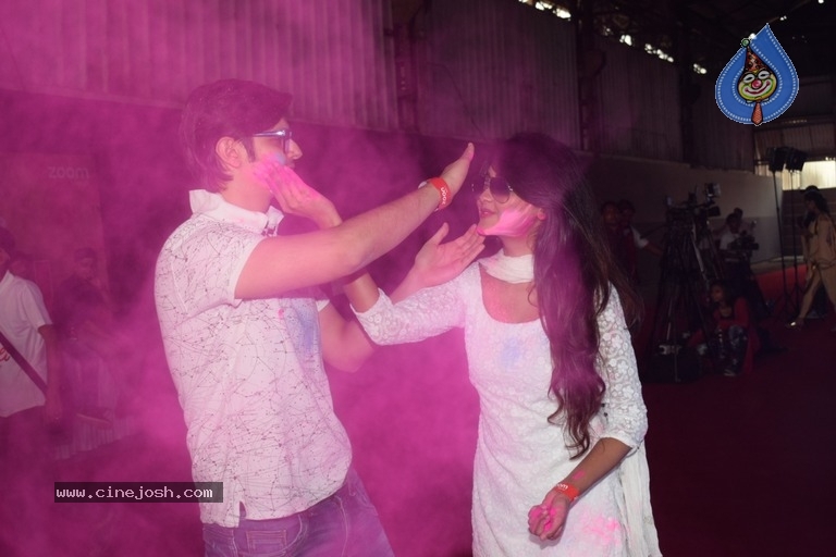 Zoom Holi Party Photos - 23 / 26 photos