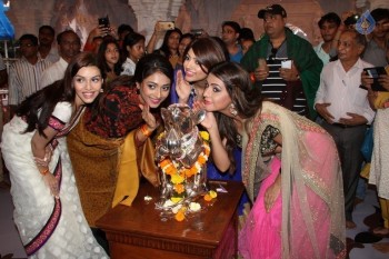 Calendar Girls Team at Andheri Cha Raja - 29 of 42