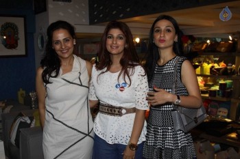 Celebrities at White Window Store Fun Pop up Event - 40 of 42