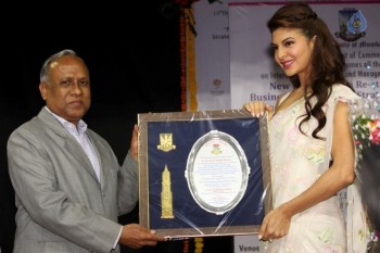 Jacqueline gets Felicitated at Mumbai University  - 23 of 50