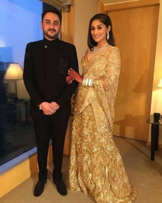 Praful Patel Daughter Poorna Patel Wedding Reception - 12 of 13