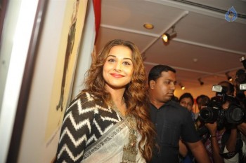 Vidya Balan at Chaplin Lines Exhibition Launch - 32 of 37