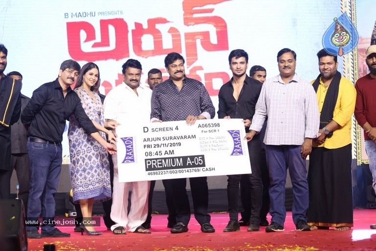 Arjun Suravaram Movie Pre Release Event - 74 / 102 photos