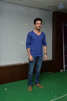 Akhil Press Meet Photos - 15 of 21