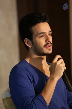 Akhil Press Meet Photos - 16 of 21