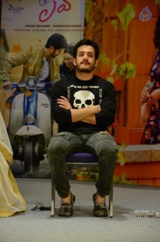 Akhil Promotes 100 Days of Love Movie - 10 of 18