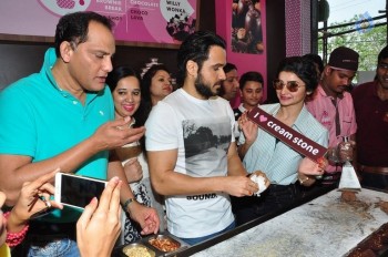 Azhar Film Team at Cream Stone Ice Cream Outlet - 32 of 35