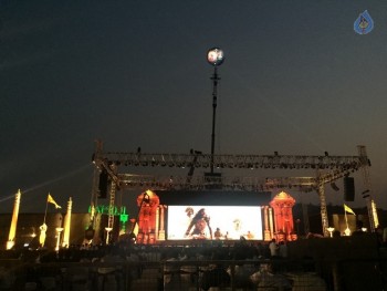 Baahubali 2 Pre Release Event Arrangements Pics - 28 of 38