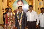 Celebs at Radharavi Son Wedding Reception - 118 of 127