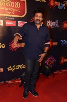 Chiranjeevi at Gemini TV Puraskaralu Event - 5 of 15